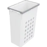Vauth-Sagel Wäschesammler Wash 44, Wäschekorb 250x550x423 mm Kunststoff Weiß
