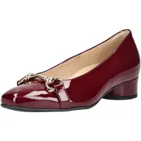 Hassia Damen Pumps aus Leder mit Wechselfußbett