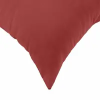 vidaXL Kissenbezug 6 pcs HEERLEN Weinrot 40 x 40 cm Polyester