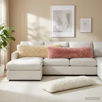 vidaXL Kissenbezug HEERLEN Weiß 40 x 145 cm PV Fleece