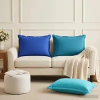 vidaXL Kissenbezug 2 stk. HOUTEN Königsblau 50 x 70 cm Polyester