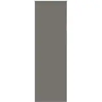 vidaXL Verdunkelungsrollo Grau 85x210 cm Stoffbreite 80,7 cm Polyester