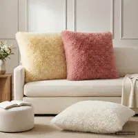vidaXL Kissenbezug 6 pcs HEERLEN Creme 65 x 65 cm PV Fleece