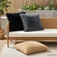 vidaXL Kissenbezug 6 pcs HEERLEN Taupe 65 x 65 cm PV Fleece