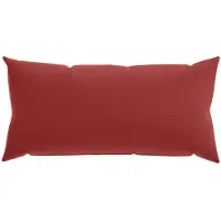 vidaXL Kissenbezug 6 pcs HEERLEN Weinrot 40 x 80 cm Polyester