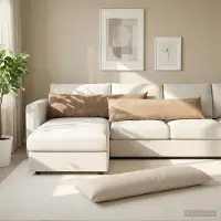 vidaXL Kissenbezug 2 stk. HEERLEN Braun 40 x 145 cm Chenille-Stoff