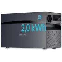 Mas SUNSHARE Glory 2 kWh Balkonkraftwerk-Speicher, Hybrid-Wechselrichter, Notstrom, App, IP65, Dual-MPPT
