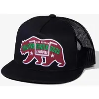 King Kerosin Snapback Mesh Cap Californian Rebel in schwarz | Gr.: onesize
