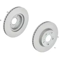 Ate Bremsscheibe 24012301101 belüftet 282mm 23mm für HONDA