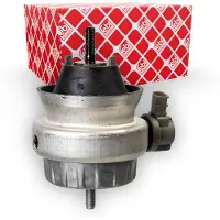 FEBI BILSTEIN Motorlager elektrisch schaltbares Hydrolager Links für AUDI A6 Avant (4F5, C6) 109449