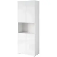 Livetastic Aktenschrank Vera , weiß , Maße (cm): B: 68 H: 181,9