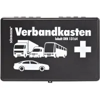 Söhngen Kfz-Verbandkasten KU m.Füll.Stand.DIN13164 schwarz 1 St Set