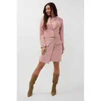 Esqualo Blazer Short City Chalk Pink Größe: 44 | Blazer Outlet | Damen | Rosa