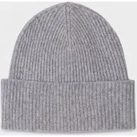 No Label Aspen Merino-cashmere Beanie Light Grey Größe: OS | Hüte Outlet | Herren | Grau