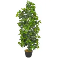 Décoshop26 - Künstliche Pflanze mit Topf grüner Lorbeer 120 cm Innendekoration DEC022025