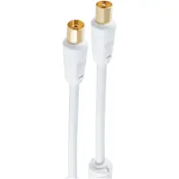 Shiverpeaks BS80405 Koaxialkabel 5 m Coax Koaxial Weiss