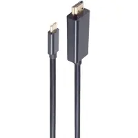 Shiverpeaks BS10-57045 Videokabel-Adapter 3 m USB Typ-C HDMI Schwarz