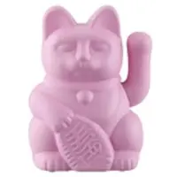 Donkey Winkekatze , rosa/pink , Kunststoff , Maße (cm): B: 4 H: 5 T: 3.5