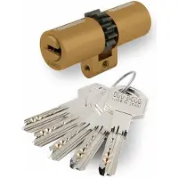 Mcm SPR14 Schweizer Messing Sicherheitssylinder 33-43
