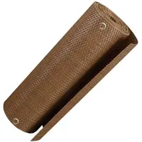 NYVI Polyrattan Balkon Sichtschutz Privafence - Balkonbespannung mit Metallösen - UV-fest, Wetterfest, Blickdicht 300x90 cm Honig