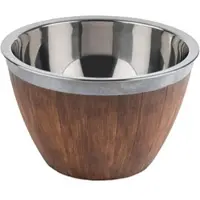 Aps Fass, 2-teilig, bestehend aus Melamin-Unterteilund Edelstahl-Einsatz, Ø 26 cm, H: 16 cm
