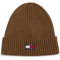 Tommy Hilfiger Beanie "TJM HERITAGE CORE" Rippstrick, Umschlag, normale Passform