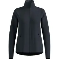 Odlo Sweatjacke Damen Grid Fleece Black Melange-M