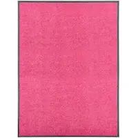 Décoshop26 - Waschbare rosa Fußmatte 90x120 cm DEC023196 DEC023196