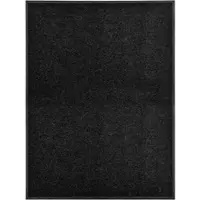 Décoshop26 - Waschbare Fußmatte schwarz 90 x 120 cm DEC023176 DEC023176