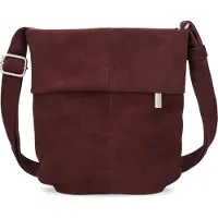 Zwei Mademoiselle M45 - Schultertasche 22 cm (nubuk-bordeaux)