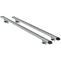 Menabo Raven | Dachträger Opel - Kadett 1979-1991 - Aluminium - Länge 130 cm - Tragkraft 60 kg - 2er-Pack