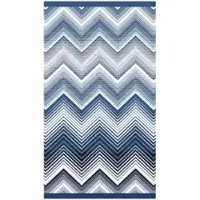 Missoni Handtuch Marea Blue White (70 x 40 cm)