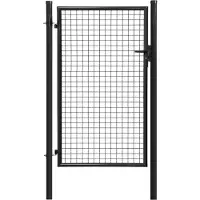 Floraworld Einzeltor »Standard«, Türmaße BxH: 94 x 150 cm - grau