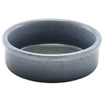 Genware Tapas-Schale Forge Steingut graphitgrau – 10 cm (6 Stk.)"
