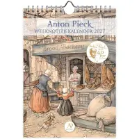 Comello Anton Pieck Wochen-Notizkalender 2027 Brot Bäckerei