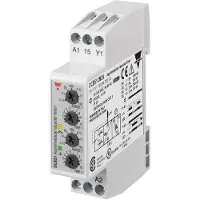 Carlo gavazzi Tidsrelæ Taktgivere 24VDC & 24-240VAC 01s-100t Byggebredde: 175 mm