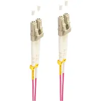 Shiverpeaks Duplex Patchkabel LC/LC 50/125µ, OM4 violett, 2,0m