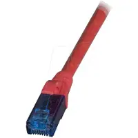 Efbe-Schott EFB-Elektronik RJ45 Patchkabel Cat.6A U/UTP LSZH Premium 500MHz rot 10m Hersteller: EFB Elektronik (K8109RT.10)