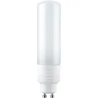 Paulmann LED-Leuchtmittel "Deco Pipe 4,9W 230V Satin 2700K", Energieeffizienz: E, weiß, L:12,5cm Ø:3cm, Leuchtmittel, LED-Leuchtmittel