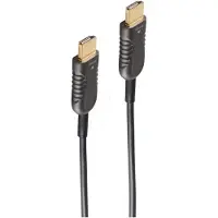 Shiverpeaks BASIC-S AOC-HDMI Kabel, 4K, schwarz, 40 m HDMI A Stecker