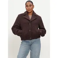 NUKUS Damen Jacken Madelin Jacket Boucle - Bruin - Größe S
