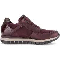 Gabor Damenschuhe sportlicher Schnürer Rot Freizeit