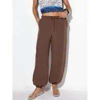 Busem Damen Jogginghose aus strukturiertem Polyester