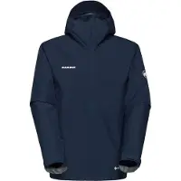 Mammut - Treeline Light Hardshell Hooded Jacket - Regenjacke Gr XL blau