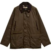Barbour für Herren. MWX2616 Gewachste Icons Bedale Jacke braun (L), Lässig, Baumwolle