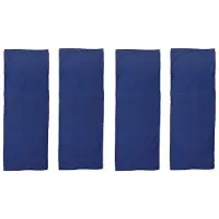 Jojomino 4X Mikrofaser Schlafsack Liner Reisebett Sack Leichte Schlafsack Liner für Erwachsene, für Hotels, Reisen 36X87 Zoll
