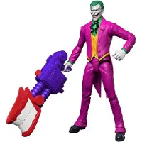 DC Universe DC Premiere Serie 1 Joker Actionfigur (15 cm), 22 Bewegungspunkte und Klappernde-Zähne-Waffe, 4 Jahr(e), Mehrfarbig, Kunststoff