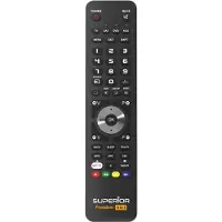 Superior Electronics Freedom Remote Control - universelle programmierbare Fernbedienung Black, SUPTUB003