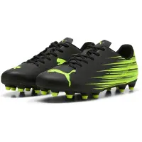 Puma Fussballschuhe ATTACANTO II FG/AG Outdoor 108493 Black-Lime Squezze, Schuhgröße:46 EU