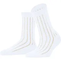 Falke Socken "Eyelet", Kinder, Gr. 35-38, weiß (weiß (2000)), Obermaterial: 78% Baumwolle CO. 21% Polyamid PA. 1% Elasthan EL., glatt, Socken Socken